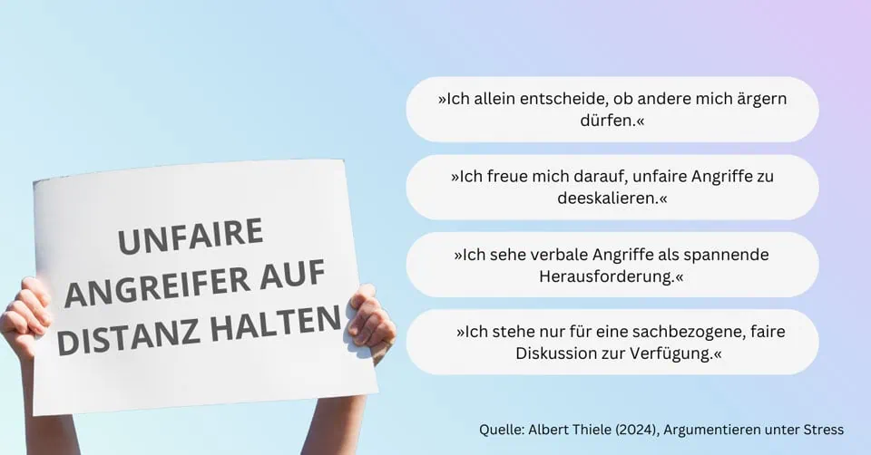 Argumentieren unter Stress